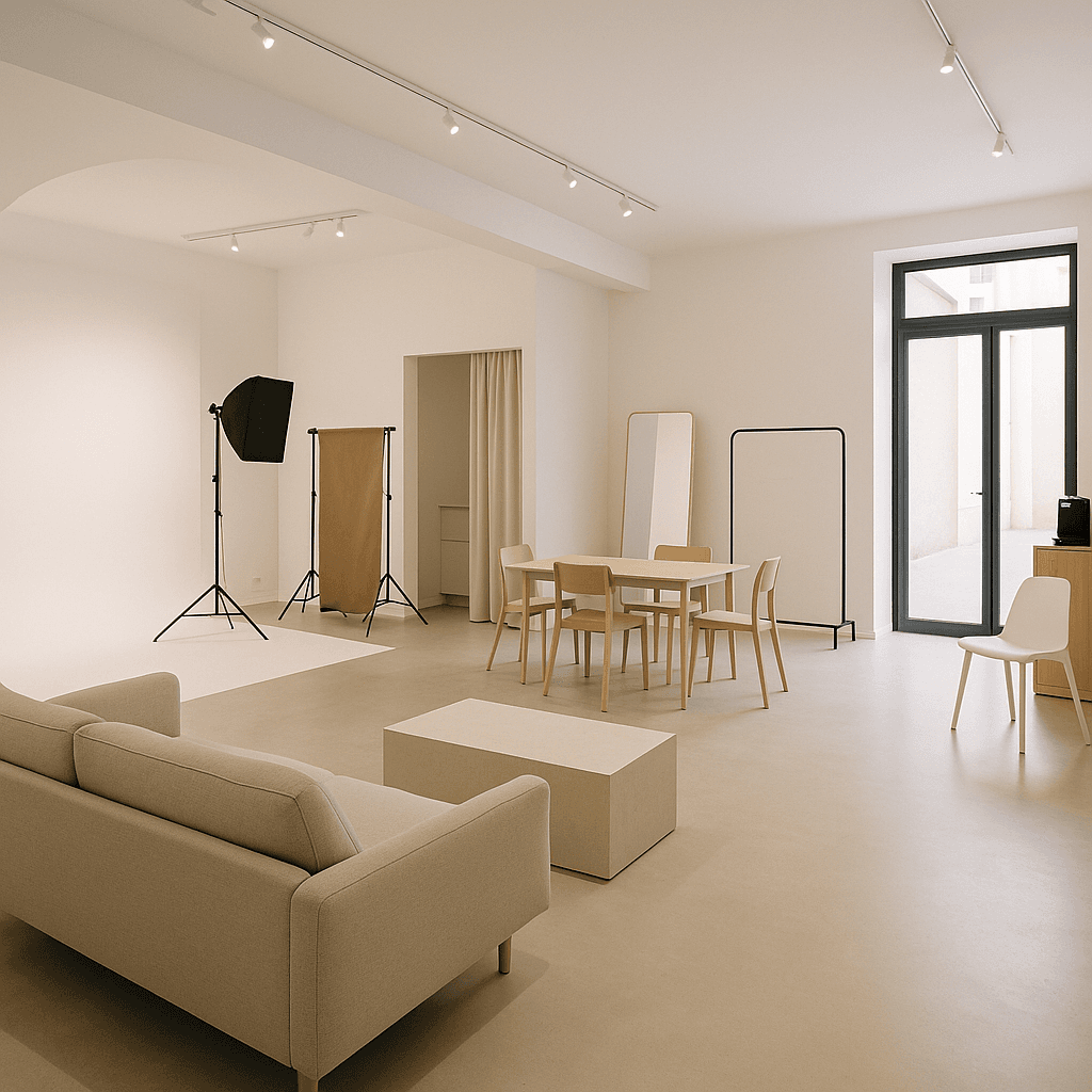 Vue immersive du studio créatif SERAFYN à Marseille